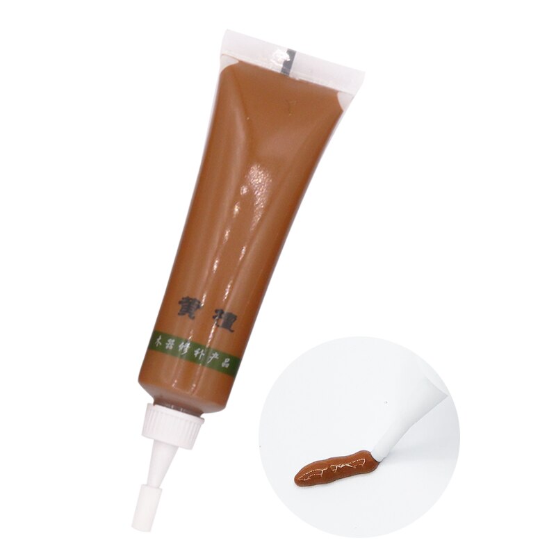 Wooden Furniture Repair Paint Scratch Remover Refinishing Paste for Solid Wood Furniture Floor Restoration 18g Acrylic Paint
