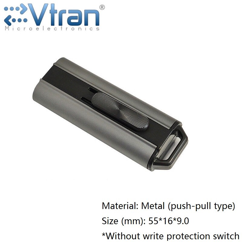 EVtran V03S SLC USB3.0 16G 32G 64G SLC USB3.0 FlashDisk escribir protección de alta velocidad IS903 SLC transparente SLC disco: 16 GB / Gray plus black