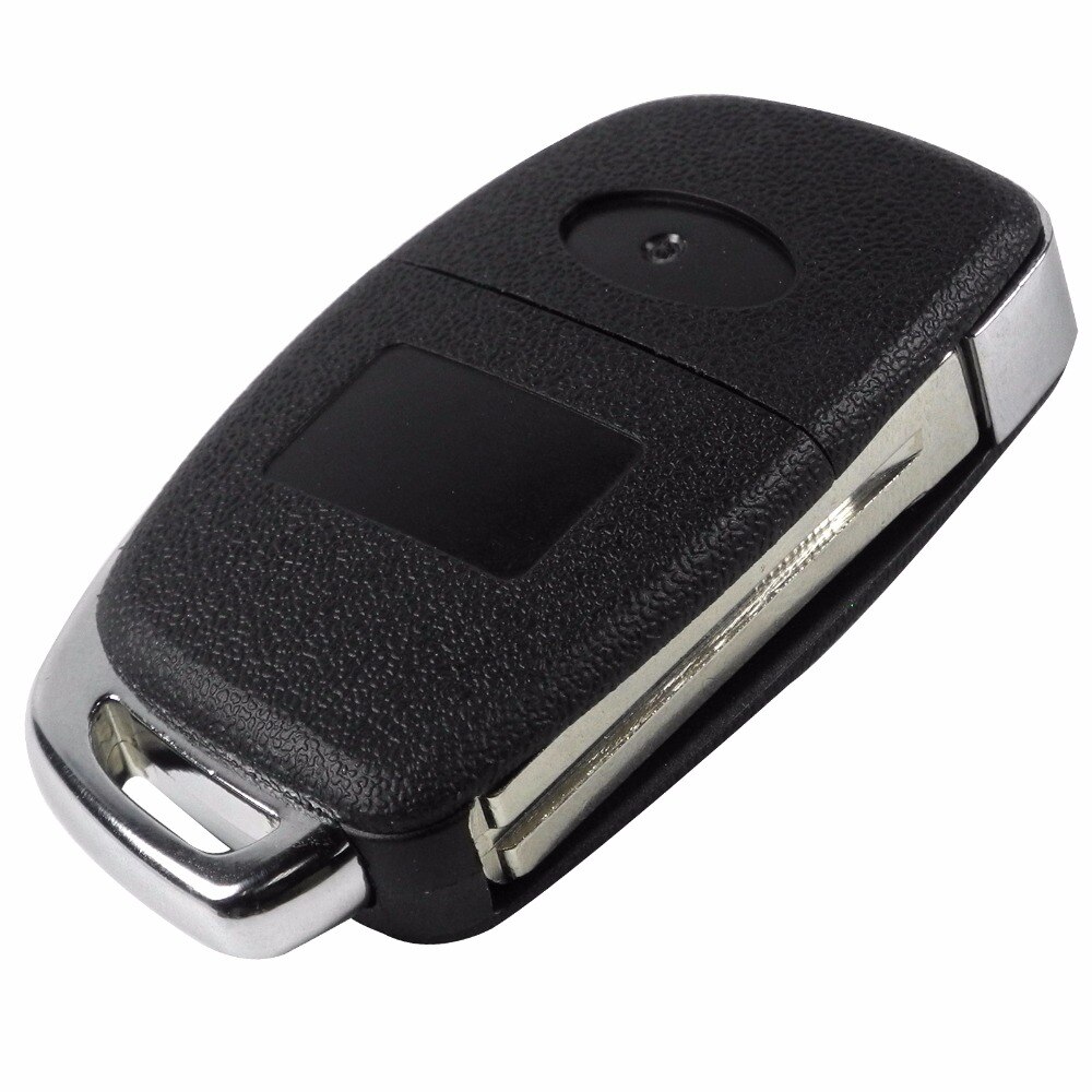Jingyuqin-clé télécommande à 3 boutons de remplacement 3/4 boutons, housse de protection pour voiture Hyundai IX35 i20, lame non gravée