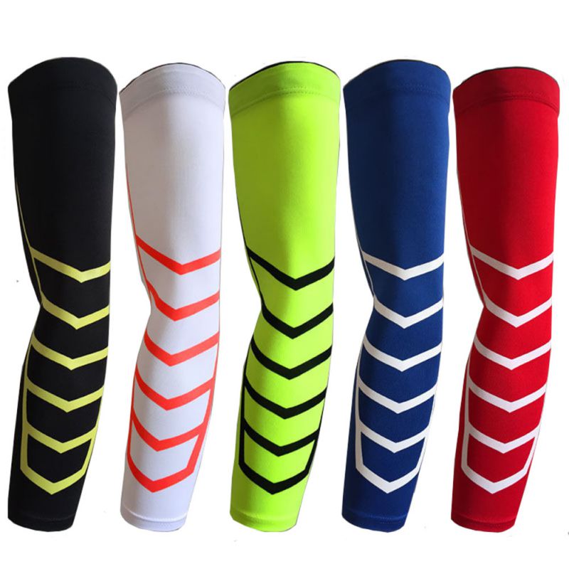 1Piece Men Women Bike Basketball Arm Warmer Fitness Elastic Compression Arm Sleeves Cycling Sports Arm Warmers Pro Pro