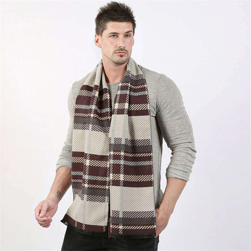 Écharpes homme hiver chaud écharpe hiver poncho cachemire décontracté ethnique vêtements accessoires vêtements marque de luxe longue