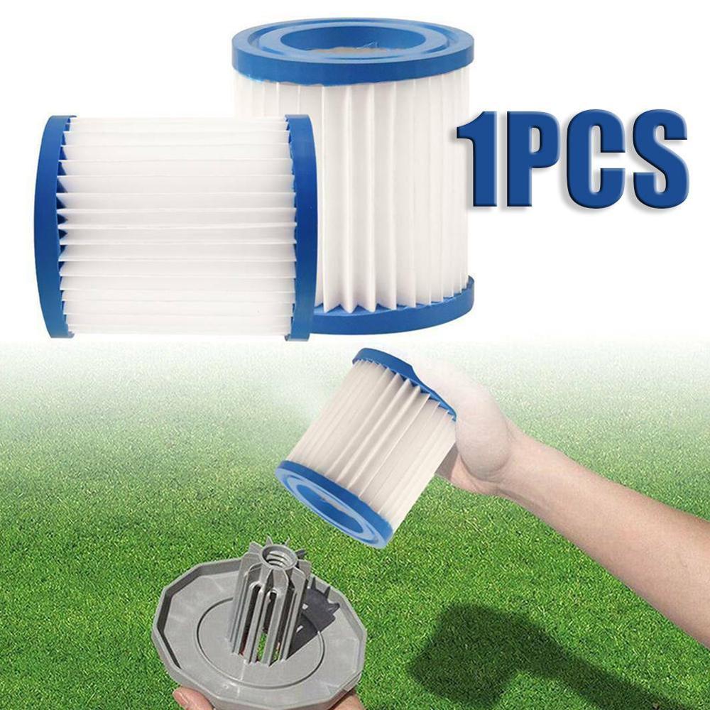 1pcs For Bestway Pump 58381 Replacement Filter Cartridge Swimming Pool Pump Easy Set Up Blue Fit Filter Pumps