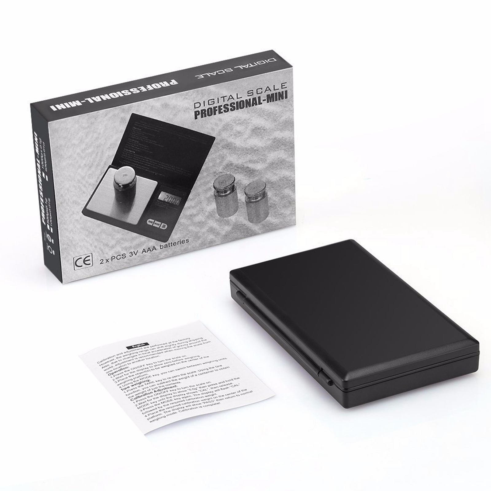 200/0.01g 500/0.01g LCD Digital Pocket Scale Jewelry Gold Gram Balance Weight Scale Measuring Tools Kitchen Scales Mini