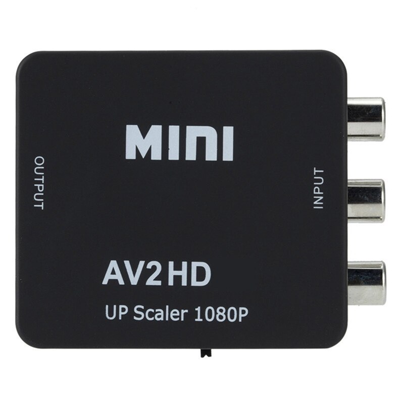 AV to HDMI converter composite audio and video (CVBS) to HDMI red yellow and FOR white Lotus to HDMI