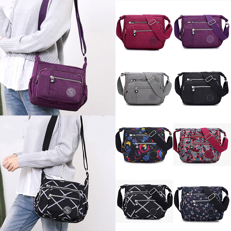 Women Handbag Messenger Bags Waterproof Nylon Multiple compartment Shoulder Bag Unisex Hobos bag