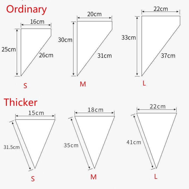 20/100Pcs Gebak Zakken Taart Decoratie Keuken Icing Voedsel Voorbereiding Zakken Cup Cake Piping Gereedschap Voor bakken Dikker
