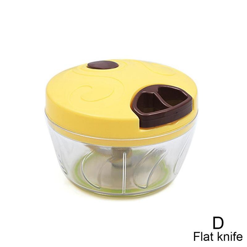 Manual Fruit Vegetable Chopper Hand Twist Pull Food Cutter Shredder Nuts Cutter Grinder Onion Mincer Garlic Kitchen Accesso E9C4