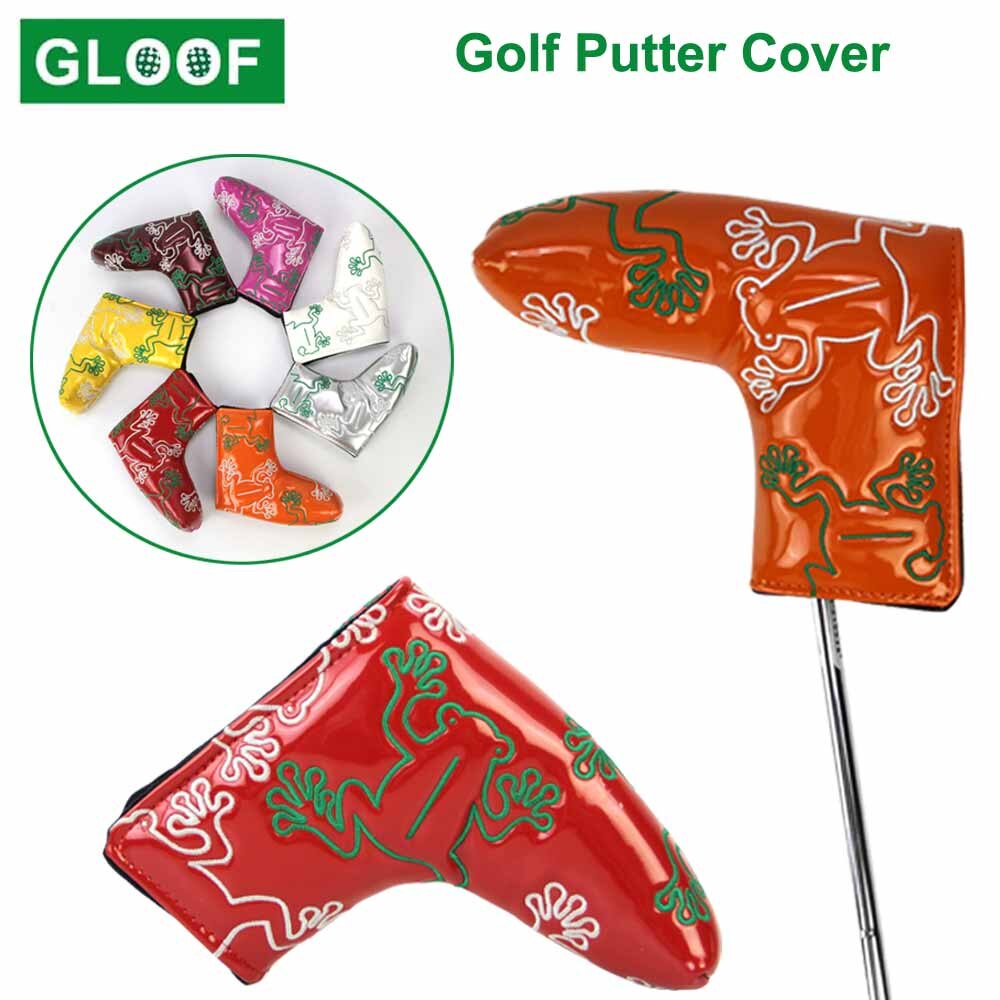 1Pcs Golf Head Covers PU Club Accessories Golf Putter Cover Headcover for Blade Golf Club Head Covers Accessory