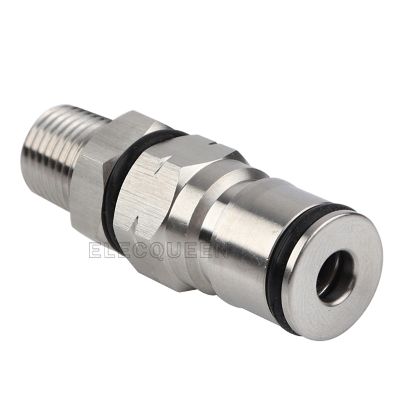 Homebrew 19/32-18 Ball Lock Post with 1/4 Inch NPT Thread Bulkhead Kit Liquid Gas Ball Lock Connector Quick Disconnect
