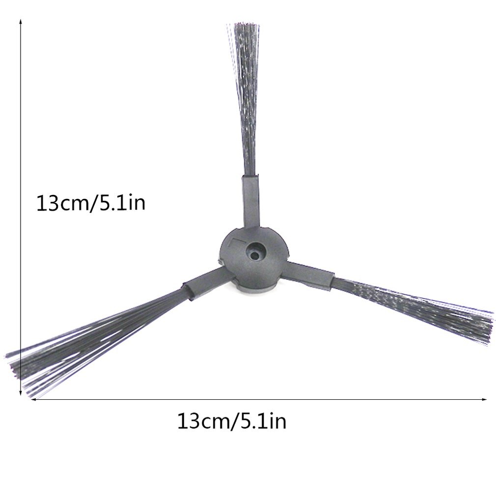 Ilife  v3 v5 a4 a6 sidebørste  k614 robotstøvsuger dele børste 6 enheder lado cepillo para meget praktisk at bruge