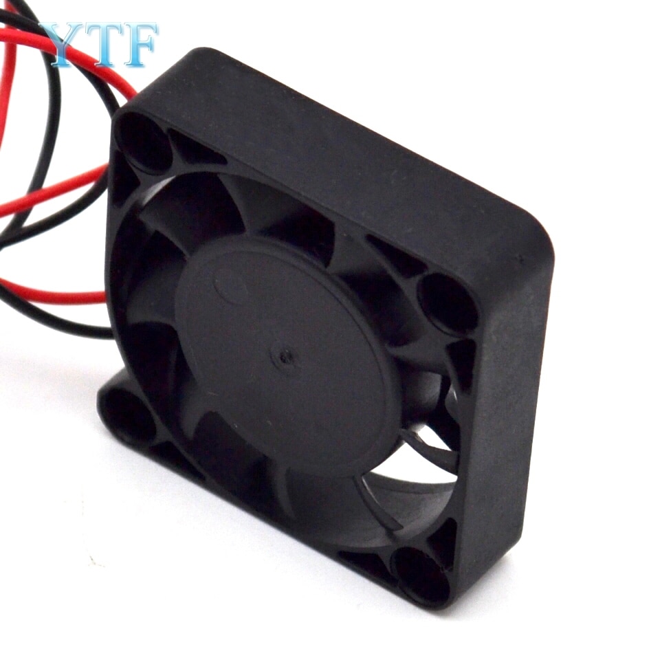 Drukarka 3D mikro wentylator 12V 24V pojedynczy łożysko kulkowe łożysko wentylatora 3010 4010 ultra cichy mały wentylator