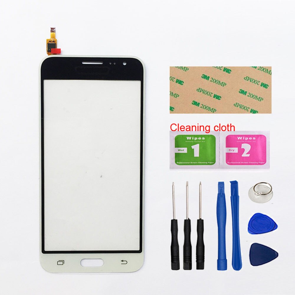Panel de pantalla de 5,0 &quot;para Samsung Galaxy J3 J320 J320F J320H J320M J320FN, Sensor digitalizador de pantalla táctil, Panel de lente de vidrio táctil