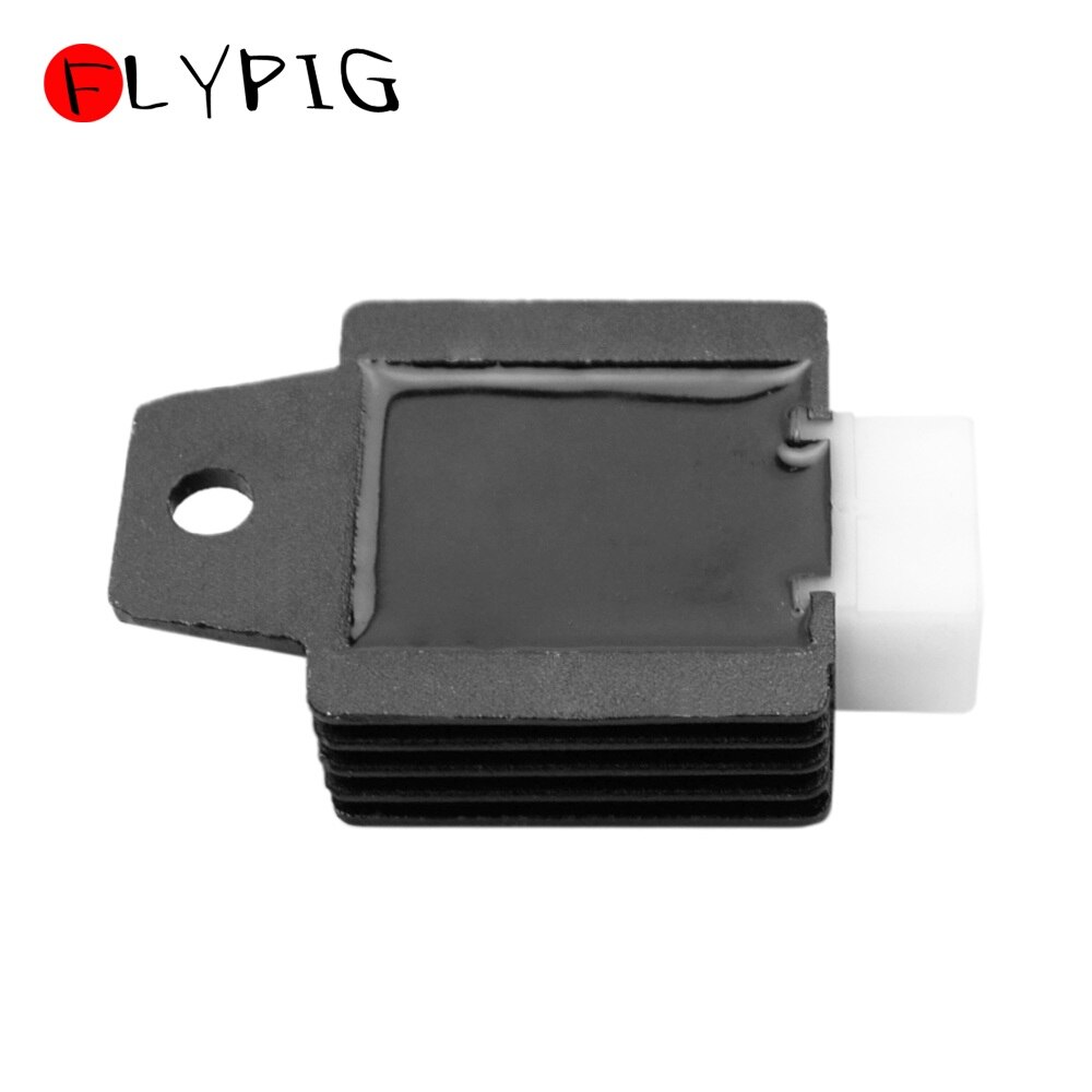12V Motorfiets Spanningsregelaar Gelijkrichter 4Pin Voor 50cc-125cc GY6 50cc 60cc 80cc 125cc 150cc Scooter Bromfiets Go Kart Atv h055-002