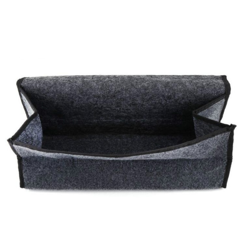 Bil koffert arrangør bil oppbevaringspose last container boks brannsikker oppbevaring rydding holder multilomme bil styling 50*17*24cm