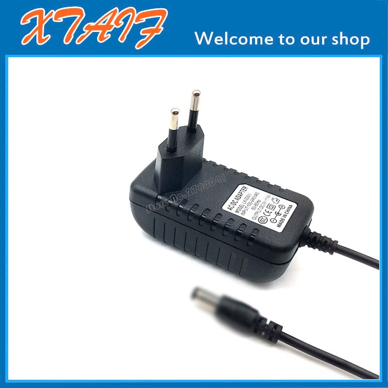 Dc 8v 0.5a 8v 500ma universel vekselstrømsadapter oplader til logitech l -ld4-2 kwt 08 e 00 jn 0661 534-000117 us eu stik