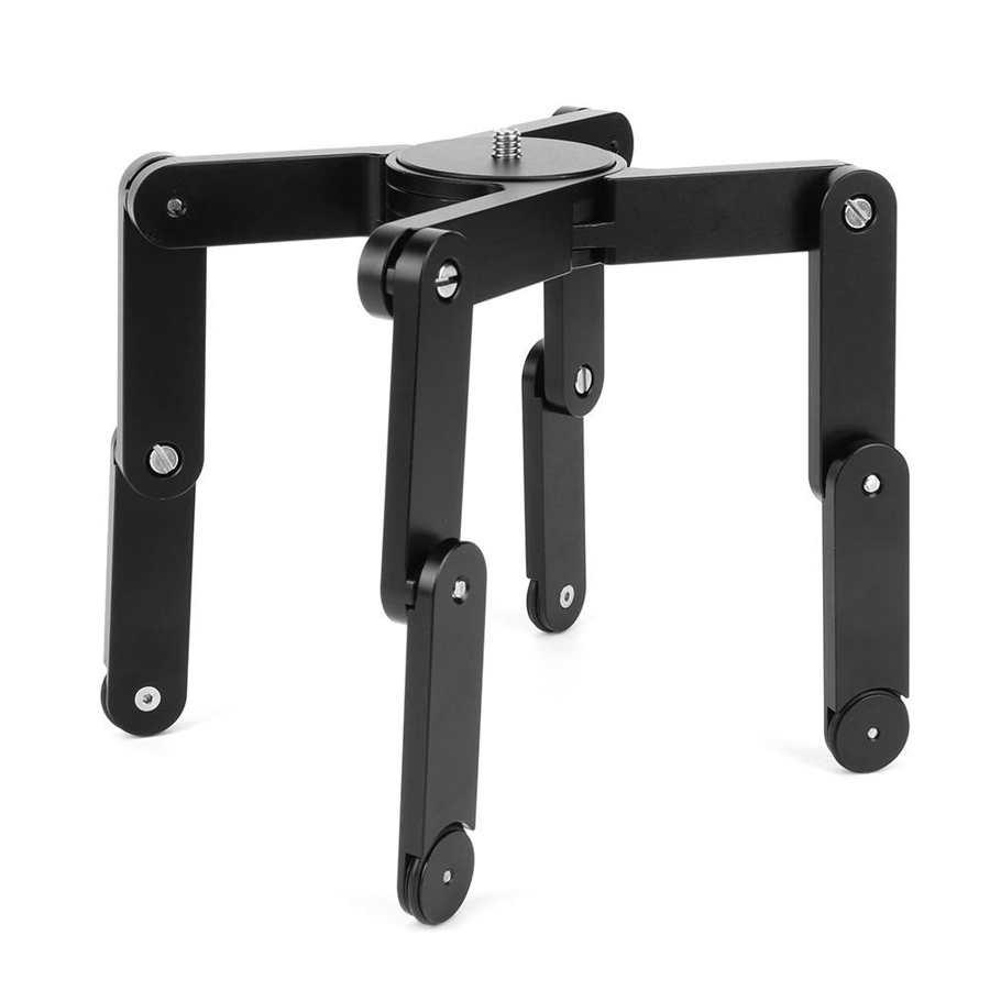 All Metal Foldable Increasing Distance Slide Rail Bracket Camera Low Shot Leg Stand