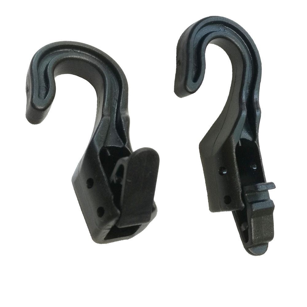5 Stuks Open Einde Koord Haken Snap Boot Kajak Motorfiets Touw Gesp Camping Tent Haak Voor Bungee Shock Elastische Bungee Koord Bandjes