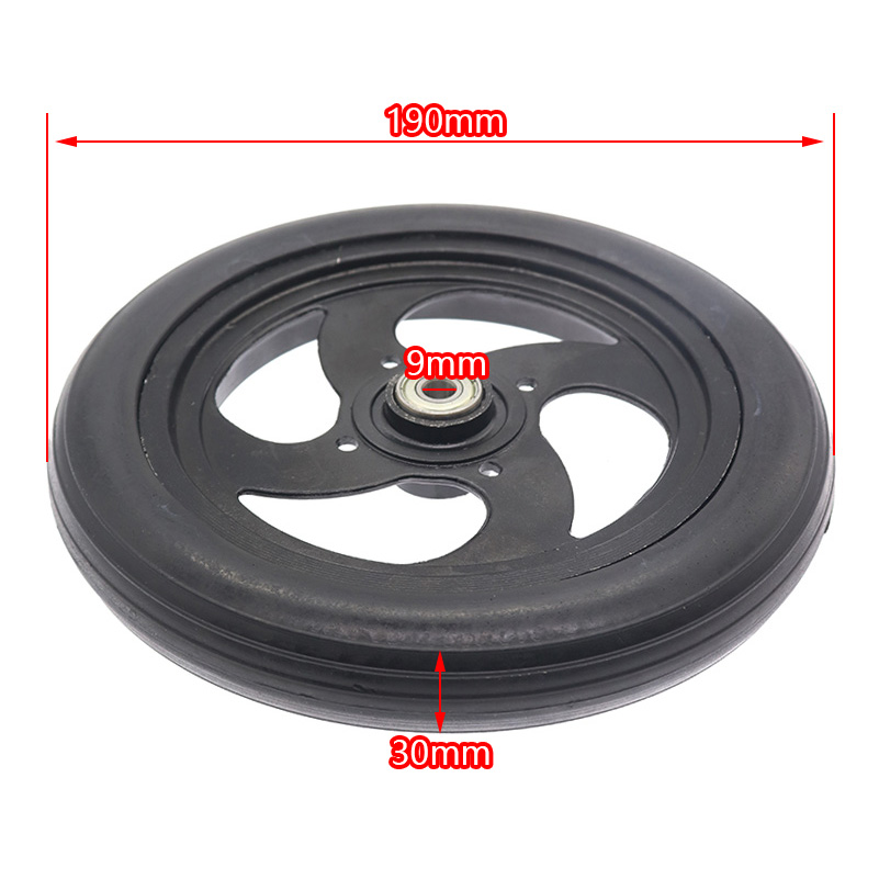 8X1 1/4 Inner Outer Tire 8 Inch Pneumatic Wheel Tyre for Mini Electric Scooter Baby Carriage Wheel Replacement Parts