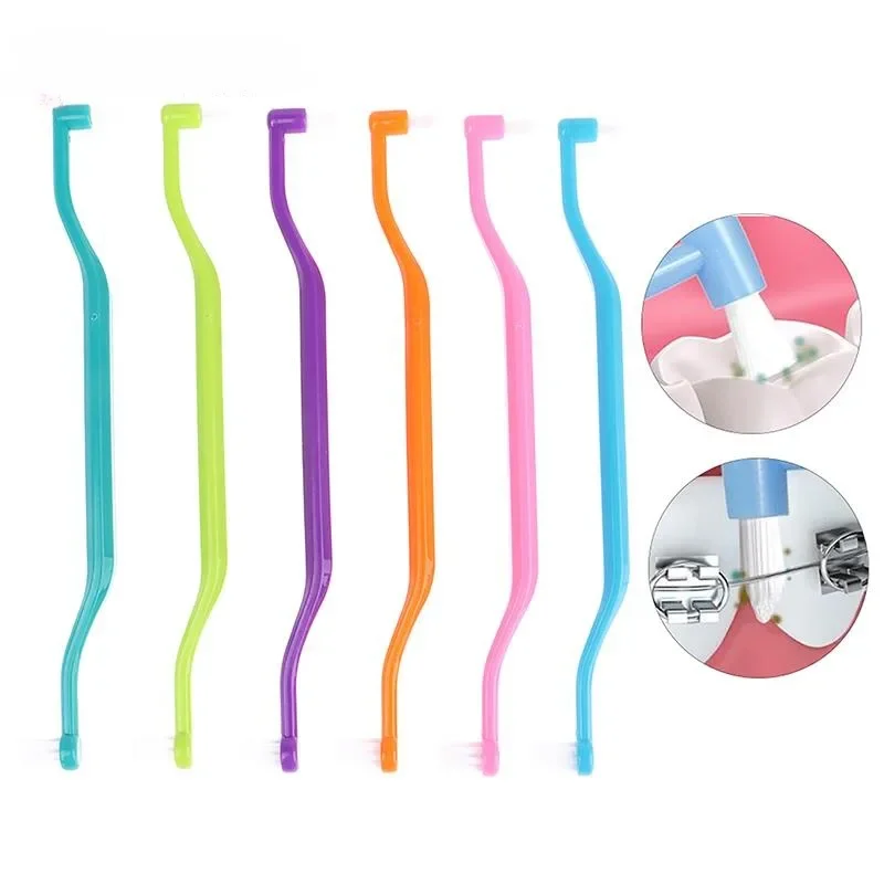 Orthodontische Interdentale Borstel Tandenborstel Klein Hoofd Zacht Haar Correctie Tanden Beugel Tandzijde Tand Mondverzorging Tools