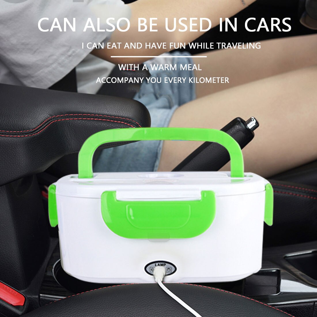 1,5 L 12V/24V Auto Lkw Elektrische Beheizte Lunchbox Auto Home Office Heizung Bento Box Kinder lebensmittel Wärmer Container Tragbare Herd