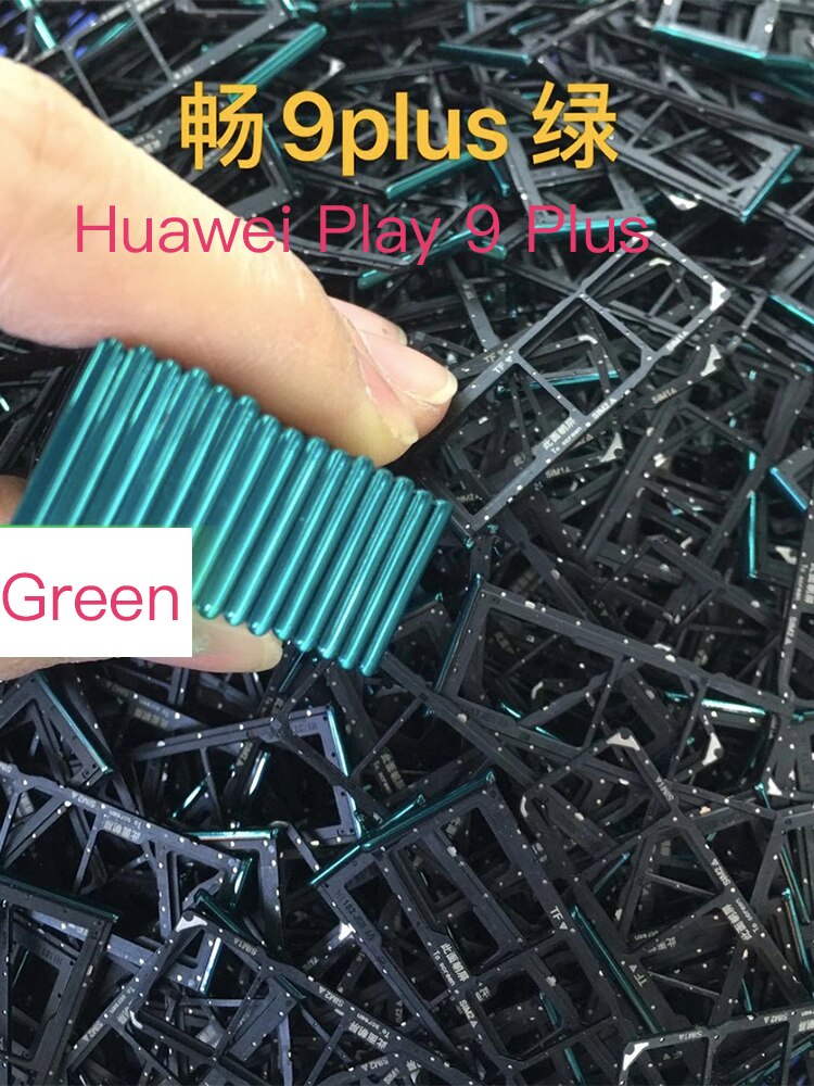 10PCS For Huawei Play 9 Plus Original Phone Housing SIM Tray Adapter Micro SD Card Tray Holder