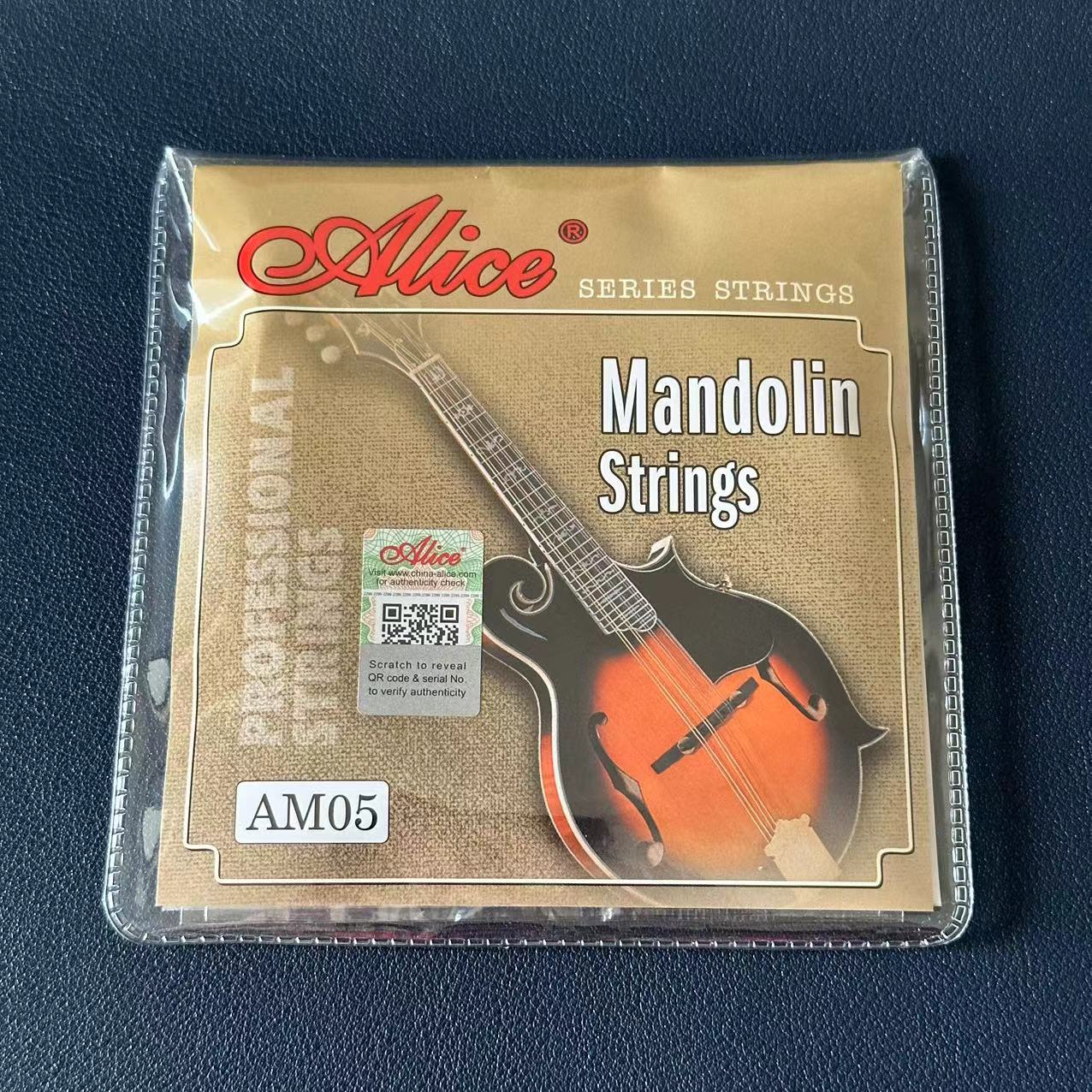 Mandolinstrenger, belagt stål, sølvbelagt kobberlegering, viklet, lys tone og enkel spillbarhet, for mandolindeler og -tilbehør: Lilla
