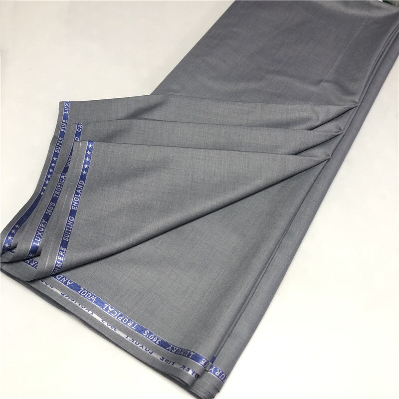 Italië Super Cashmere Wollen Stof Voor Mannen Naaien Shirt Zachte mouwloze kledingstuk Materiaal 5Yards Beste atiku