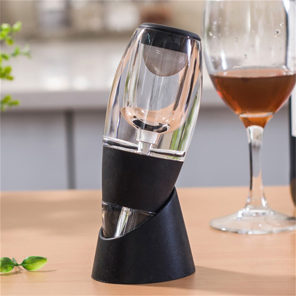 Aérateur de vin rouge filtre décanteur magique vin essentiel aérateur rapide trémie de vin ensemble de filtres vin équipement essentiel Pour bouteille
