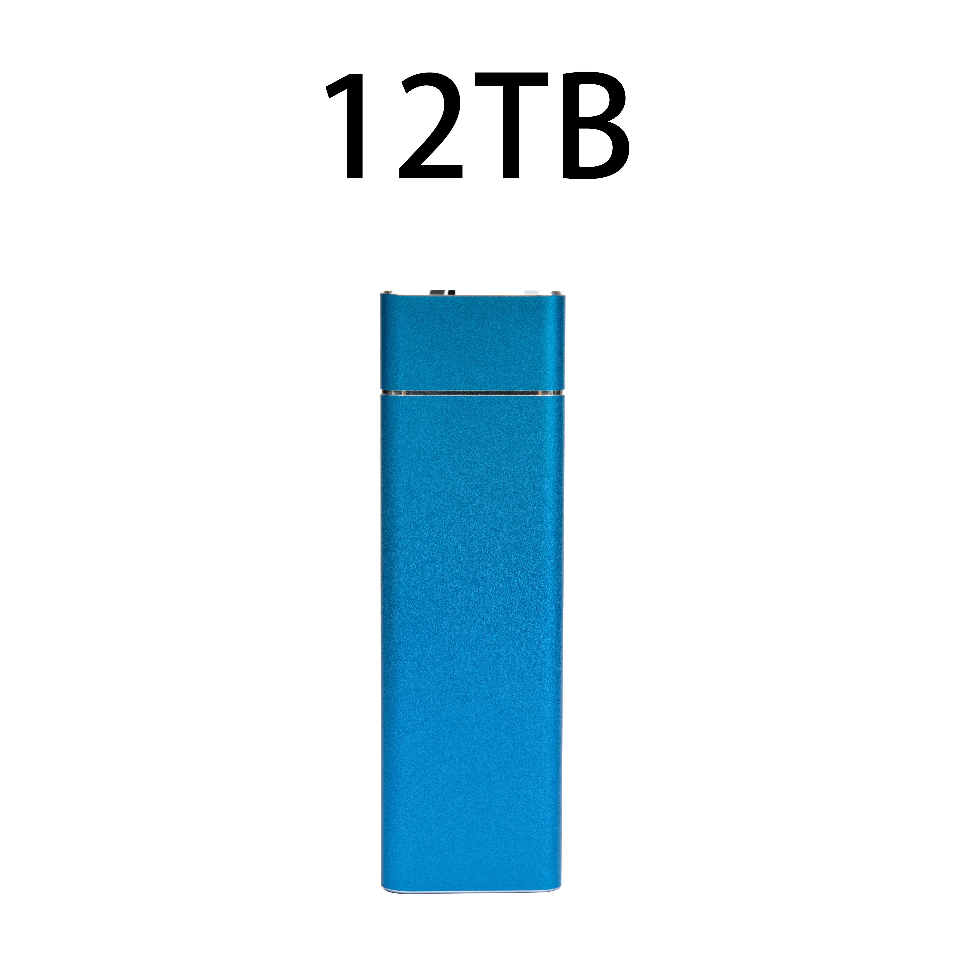 2TB Durable Portable External SSD USB3.1 Solid State Storage Drive For Laptop Mac Daily Storage: Chocolate