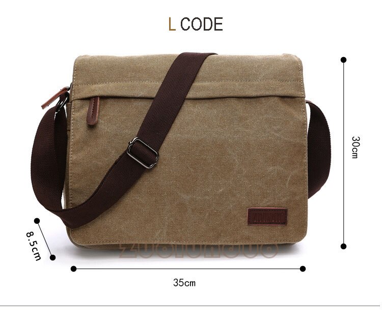 Un hombro su bolso de lona de la nueva de los hombres portátil al aire libre Laptop Bag Leisure Sac Ordinateur Portable Femme Porte documentos