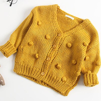 Sodawn Baby Meisje Trui Kind Winter Bal In Hand Down Trui Jas Vest Voor Meisje Mode Meisjes Vest: Geel / 24M