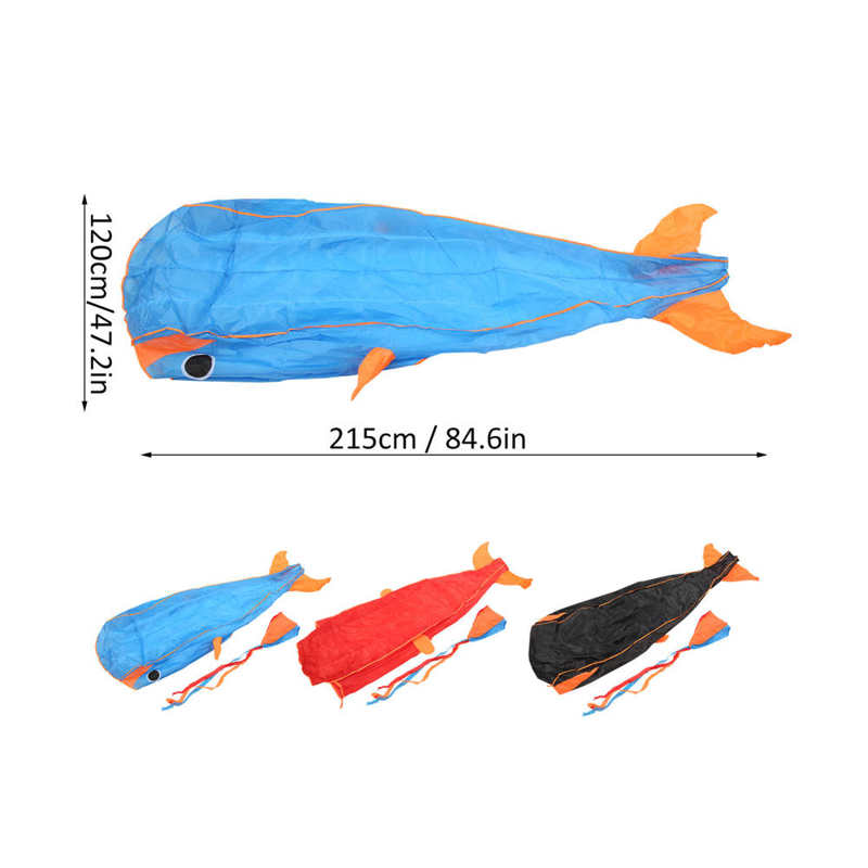 Water Ballon Speelgoed Voor Kinderen Dolfijn Kite Polyester Kinderen Cartoon Dier Zachte Parafoil Outdoor Plezier Speelgoed Grappig