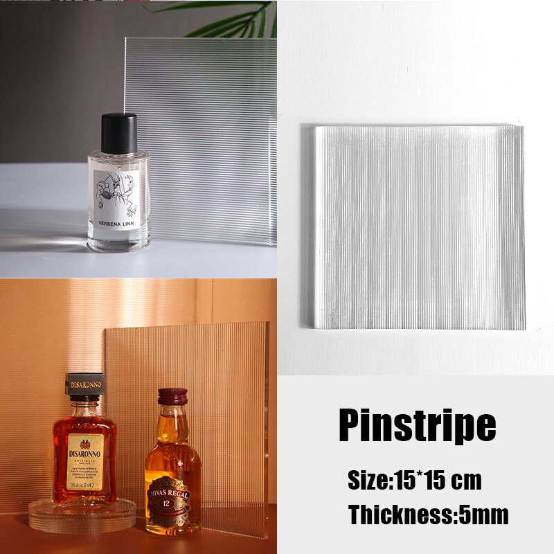 Water ripple shadow board background props acrylic photography thin transparent wave effect perfume cosmetics photography props: 02