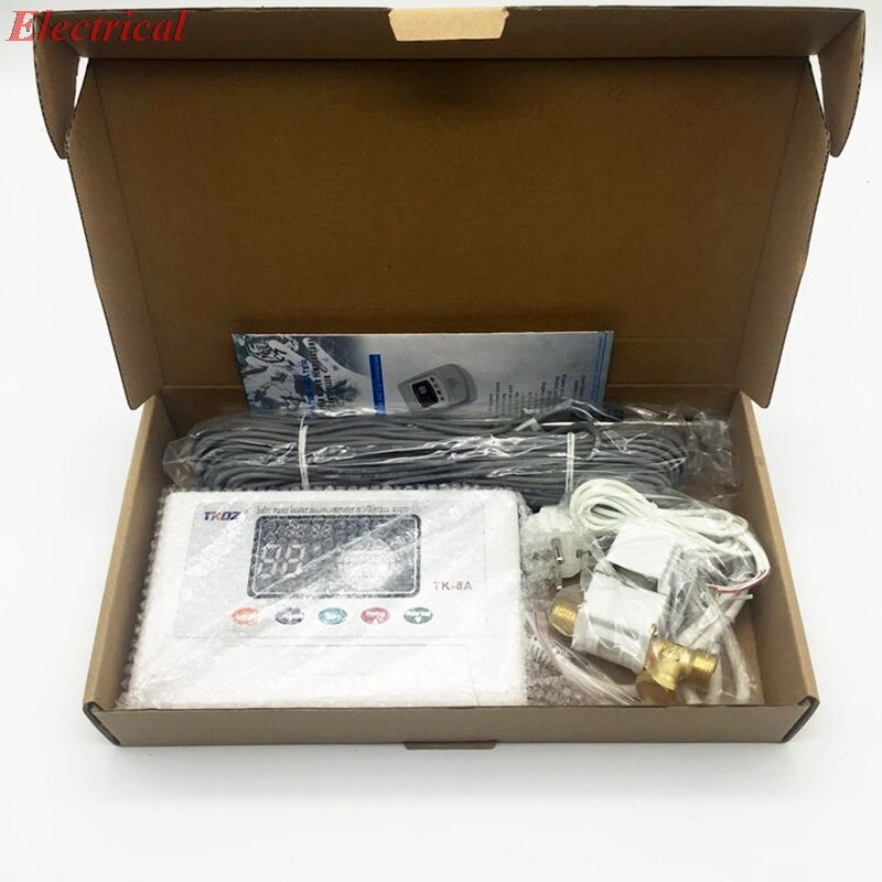 1pc 220VAC 110VAC 2000W Solar Water Heater Microcomputer Intelligent Controller Water Temperature Level Heating 250V10A