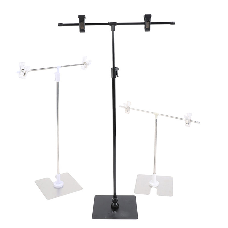 NIEUW 1PC Achtergrondstandaard Foto Achtergrond Props Cosmetische Posterstandaard Voor Studio Achtergrondpapier T-frame Fotografie Accessoires