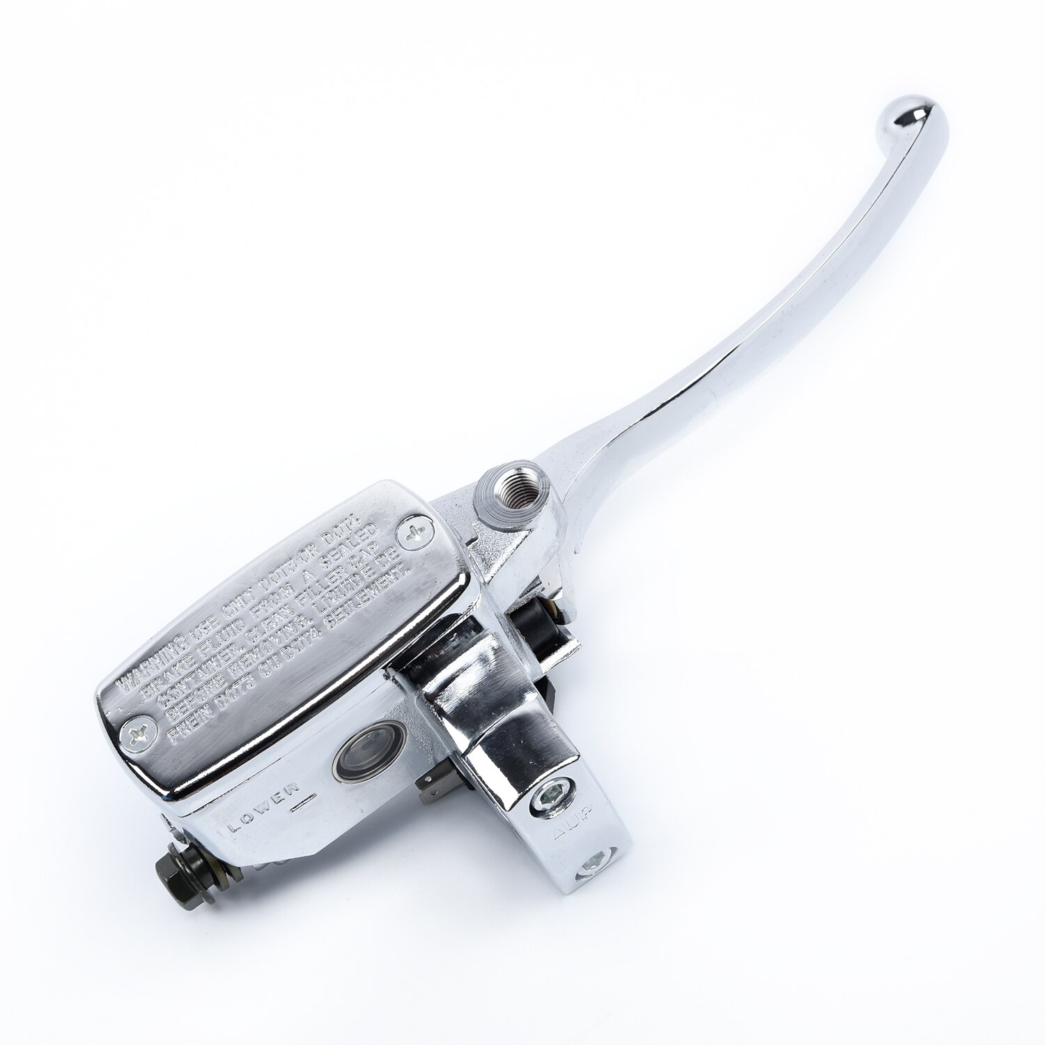 17.5 RCS Motorfiets Hoofdremcilinder Koppeling Radiale Rempomp 22mm Cafe Racer Motocross Moto Deel (Color : Left