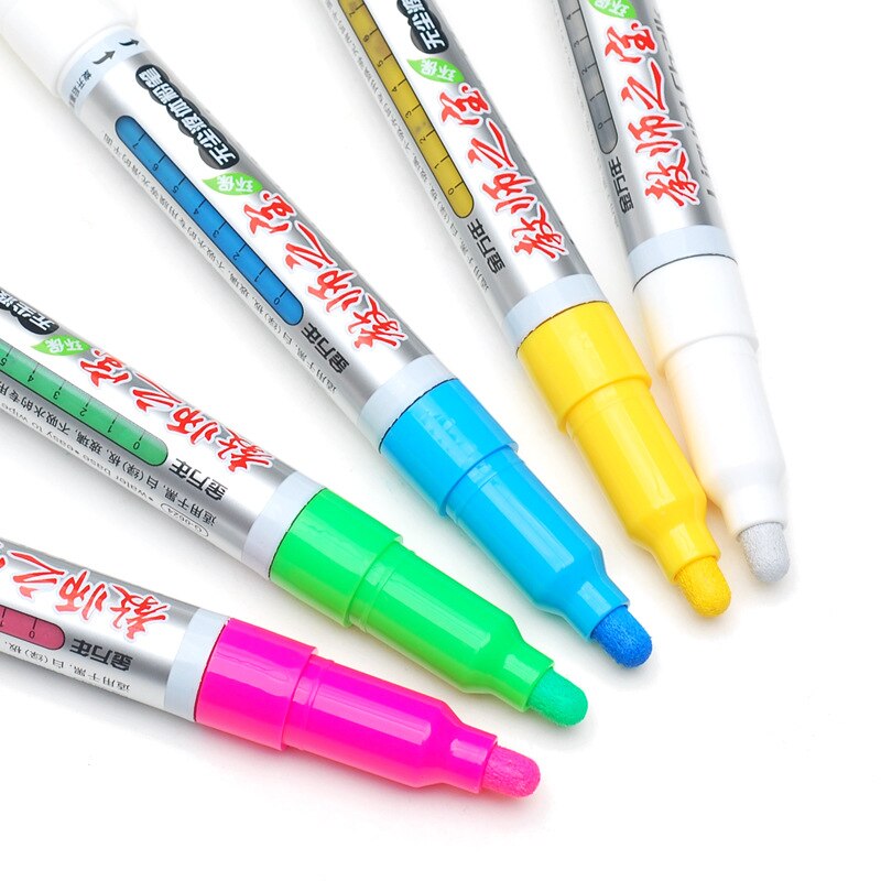 Erasable liquid chalk blackboard pen easy erasable white board pen dust-free environment-friendly