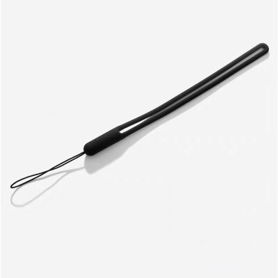 Lanière de téléphone portable corde de main en silicone courte anti-perte couleur lanière de téléphone souple flexible clé U disque lanière multifonction: 6