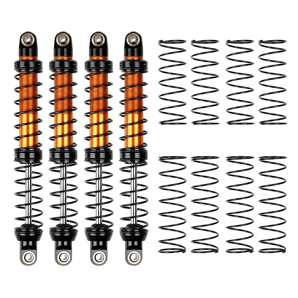 Metallo 70 millimetri 80 millimetri 90 millimetri 100 millimetri 110 millimetri 120 millimetri Olio Ammortizzatore Ammortizzatore per 1/10 RC crawler Auto Assiale SCX10 90046 AXI03007 TRX4 TRX6