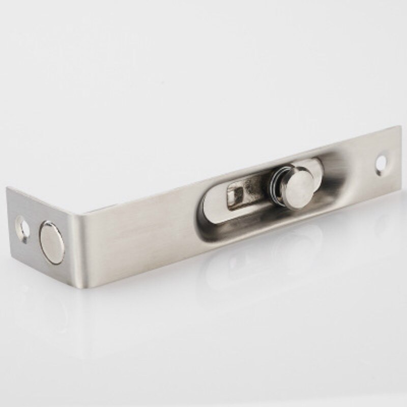 1Pcs 4/6/ Inch Stainless Steel Hidden Door Bolt Security Guard Door Latch Sliding Lock Bathroom Bolt Dust Proof Tube