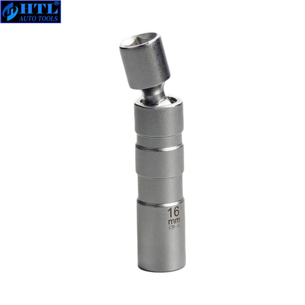 Junta Universal de pared delgada magnética, 14 o 16mm, herramienta de eliminación de bujías, 12pt, 97L: 16mm 97L