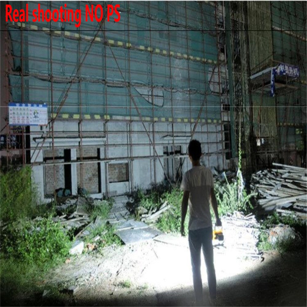 100W 24LED Led Portable Spotlight Super Bright 20000LM Work Light Waterproof Rechargable Floodlight for Camping Fishing Sport