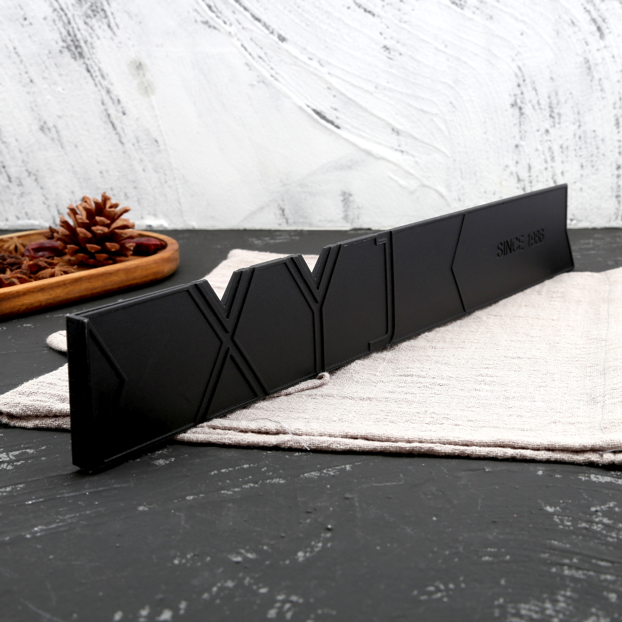 Xyj 15 Inch Keuken Mes Schede Pp Messen Cover Rand Beschermhoes Schede Mes Mouwen Voor Rvs Chef Messen tool