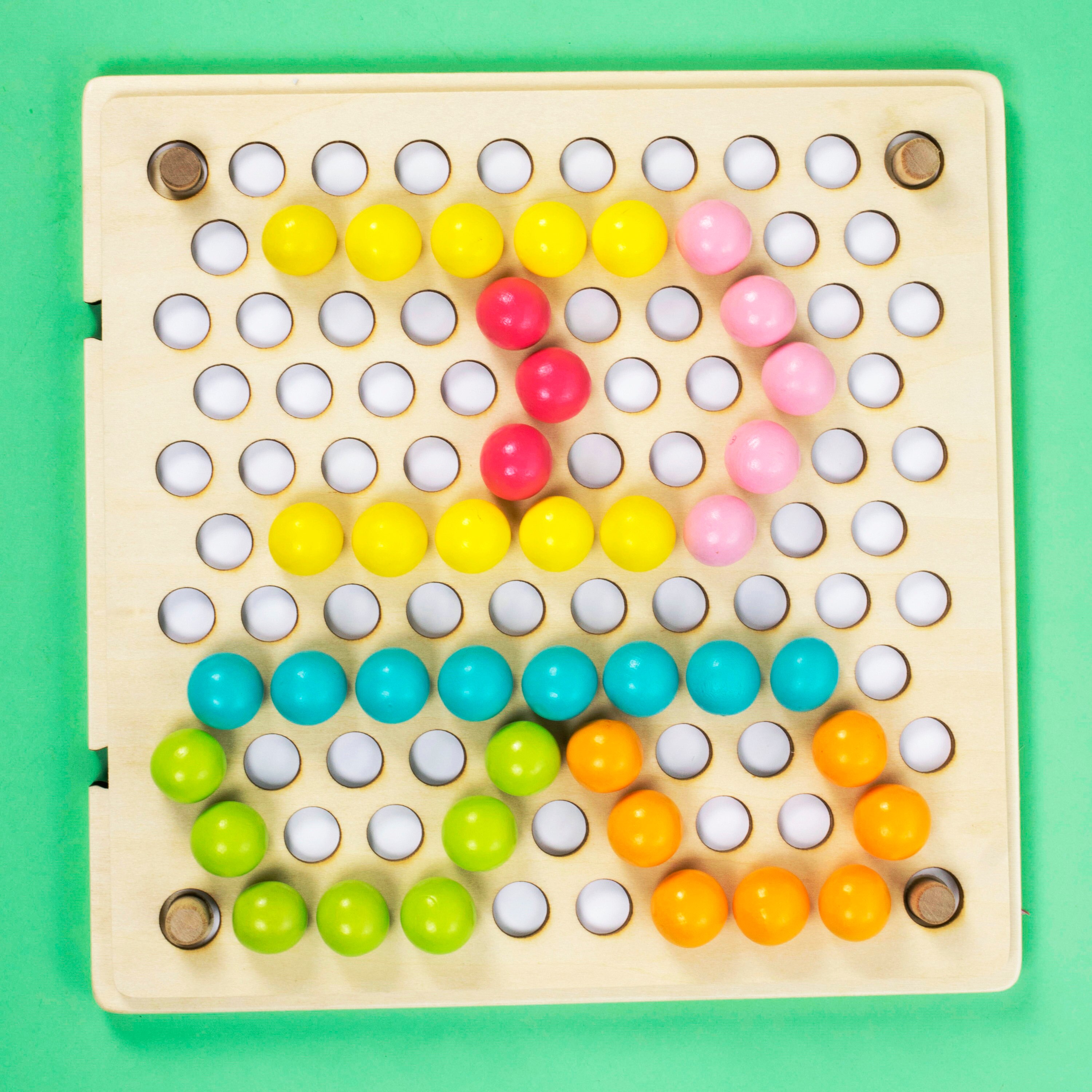 Flying Chess + Children Hand Training Clamp Chopsticks Spoon Game Wooden Toys Preschool Learning Educational Toy Toddlers
