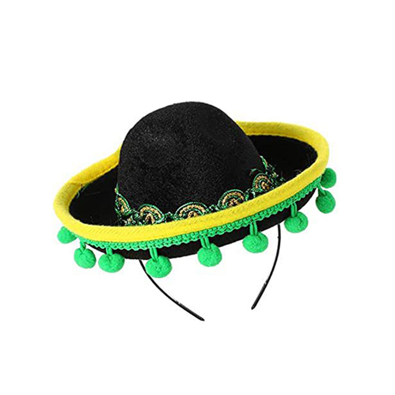 Chapéu de festa mexicano de aba larga colorido verão sombrero festa chapéu de sol engraçado chapéus de palha de halloween para homens acessórios femininos: Cáqui