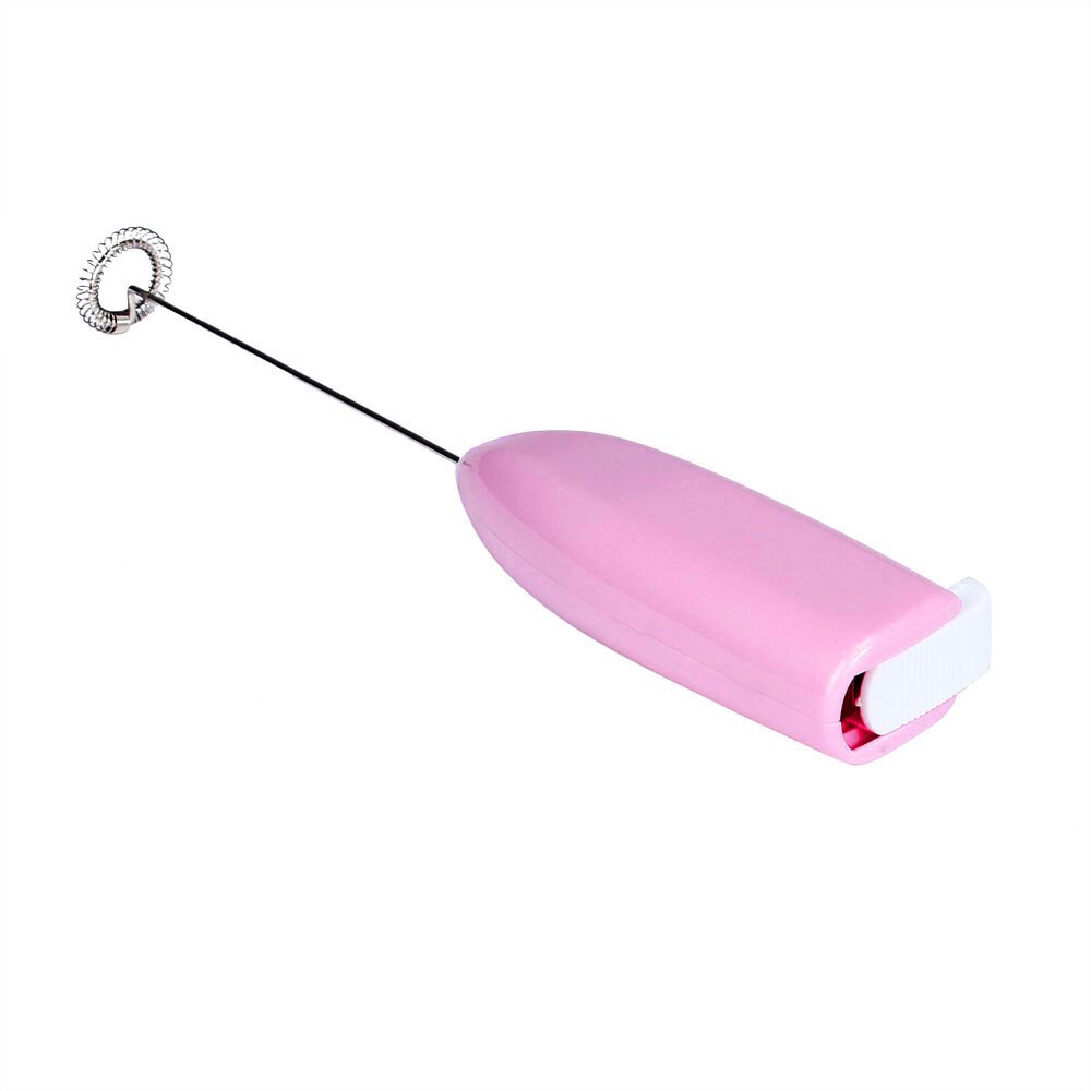 Pink Kitchen Electric Hand Whisk Mixer Coffee Milk Egg Beater Stainless Steel Electric Hand Mixer L*5