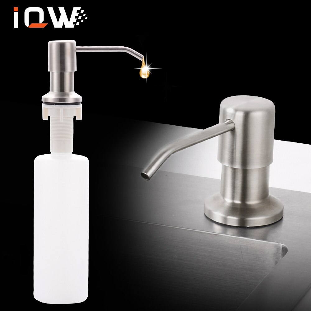 Kitchen Hand Soap Dispensers 400ml Bottles For Disinfectant Hand Soap Sink Liquid Soap Dispensers Plastic Bottle