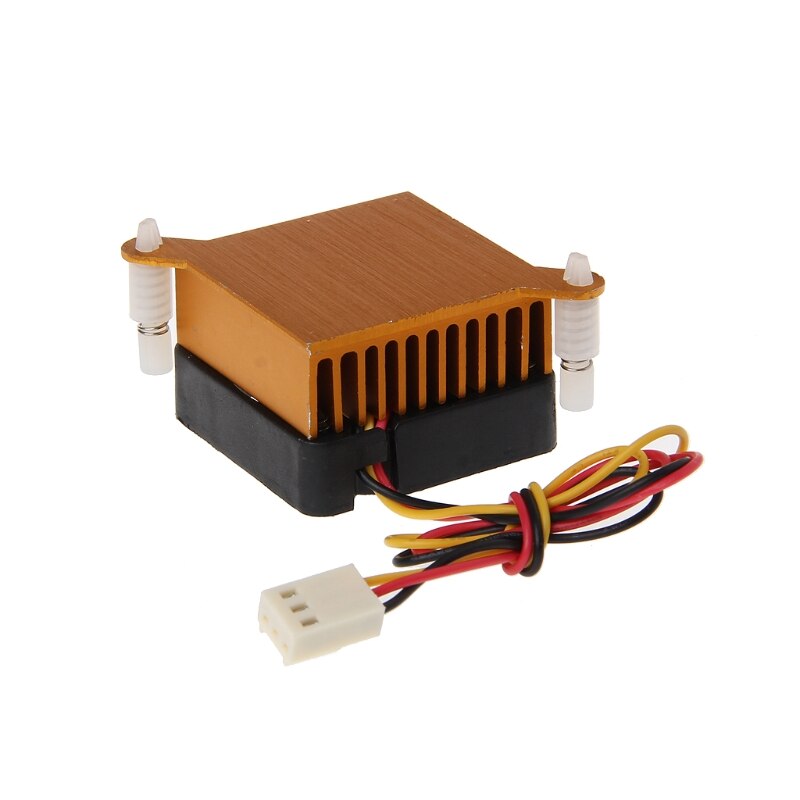 PC Northbridge Chipset Aluminium Cooler Heatsink 40mm Fan For 3D Printer Cooling