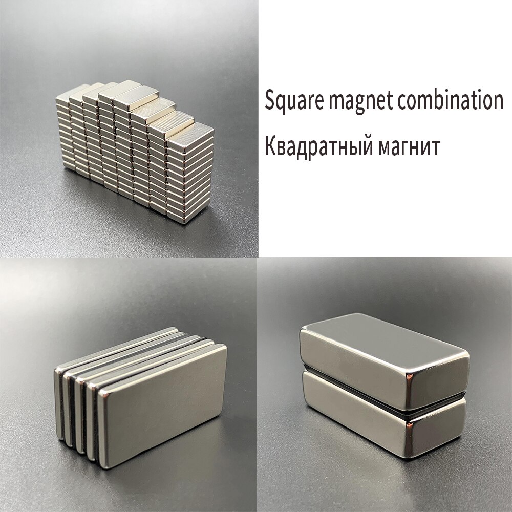 NdFeB aimant Néodyme petit Bloc aimant fort super puissant magnétique Permanent permanent rectangle aimant