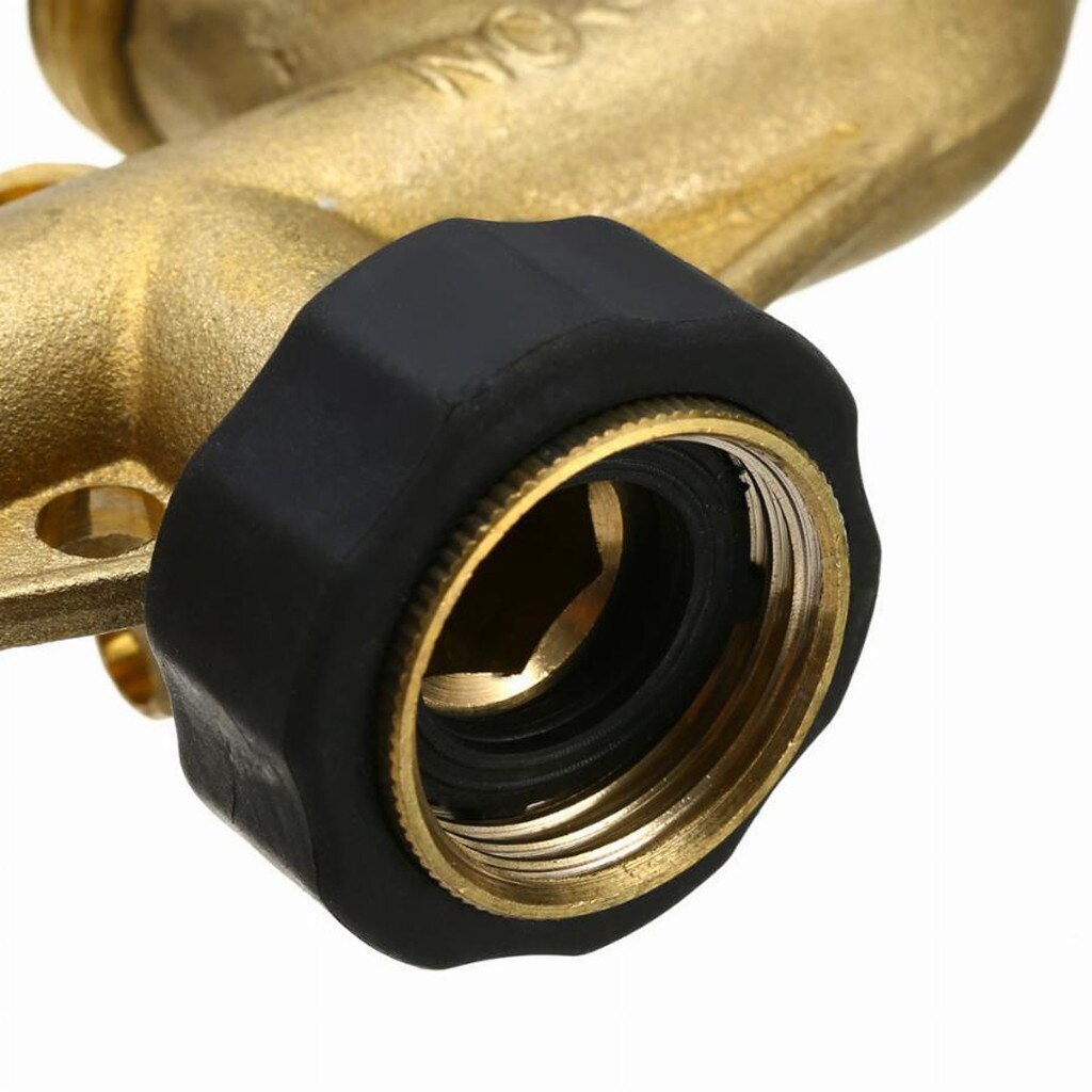 Garden Hose Splitter 4 Way Tap Hose Connectors Water Distributor Switch Valve